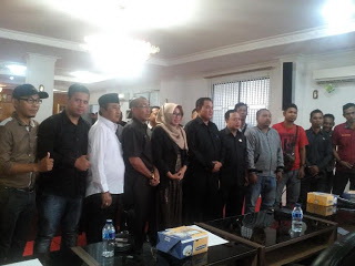 Mantap, Wartawan Audiensi dengan Komisi D DPRD Rohil
